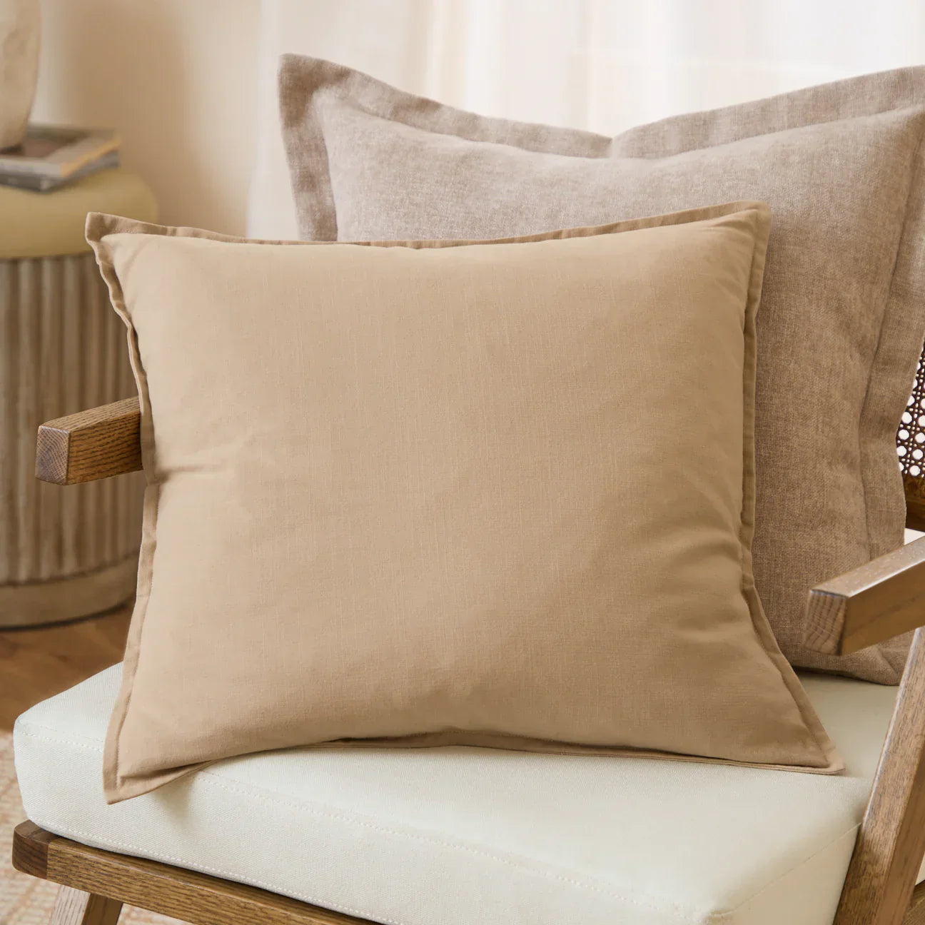 Yard (Riva Home) Cushions Natural SLUB COTTON CUSHION by Yard