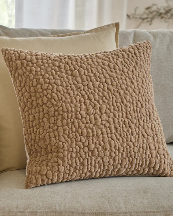 PEBBLE TEXTURED CHENILLE CUSHION by Yard.