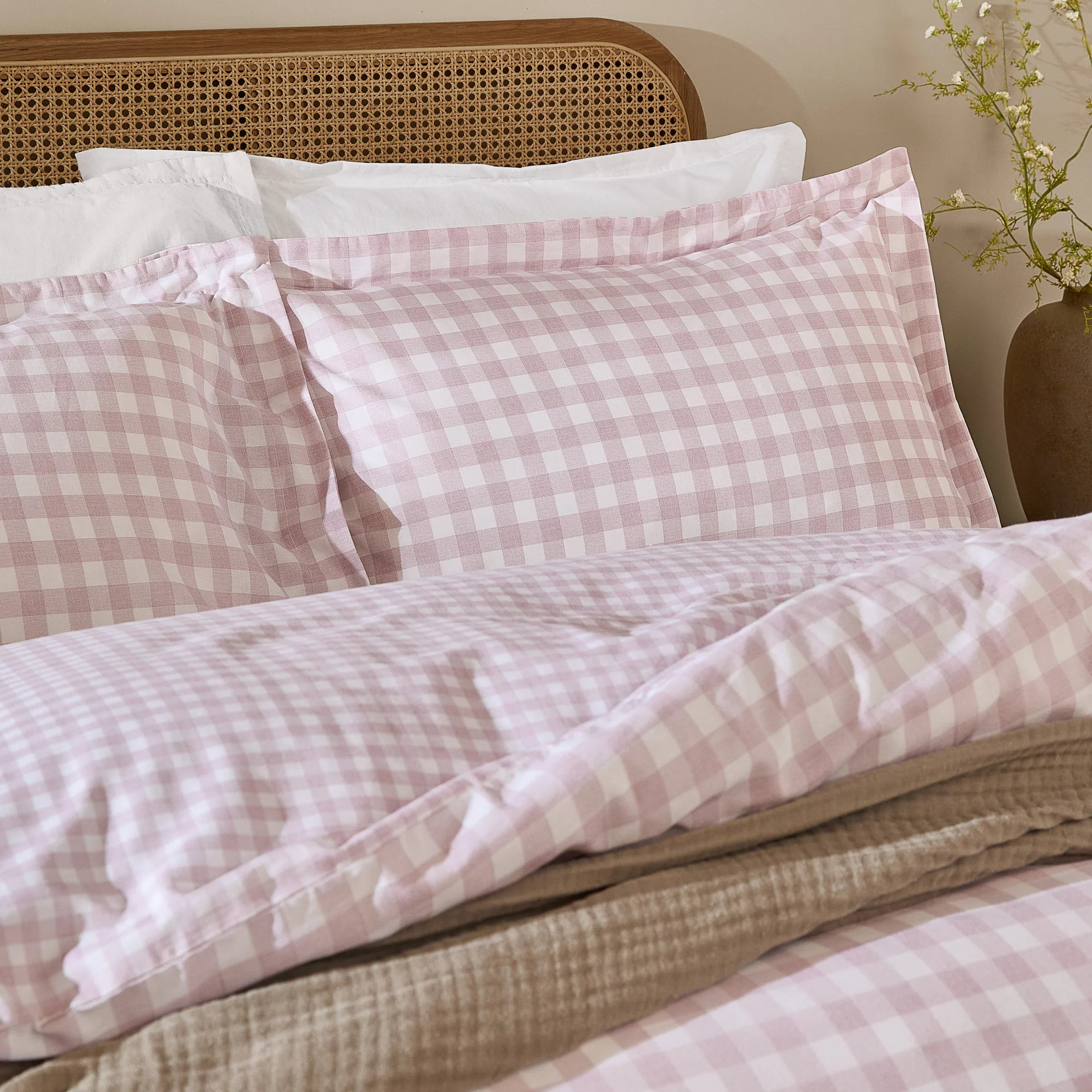 Yard (Riva Home) Duvet Cover set BARTON GINGHAM CHECK DUVET COVER SET by Yard.