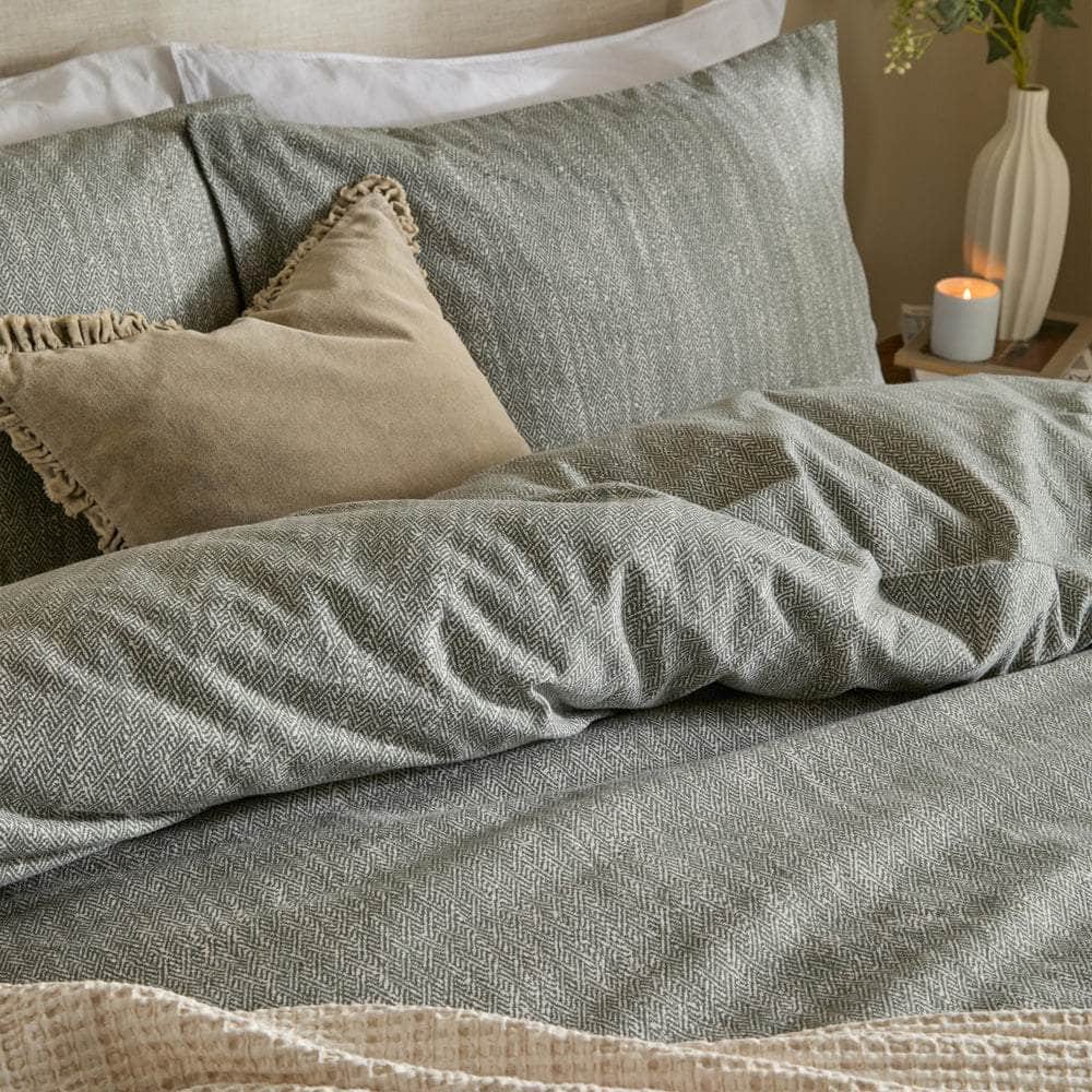 Yard (Riva Home) Duvet Cover set HARRIS BRUSHED COTTON DUVET COVER SET by Yard