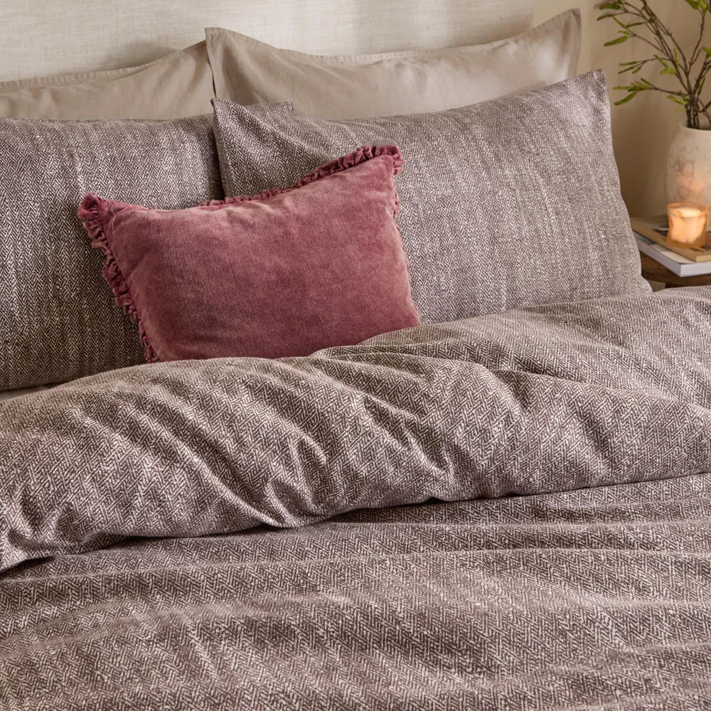 Yard (Riva Home) Duvet Cover set HARRIS BRUSHED COTTON DUVET COVER SET by Yard