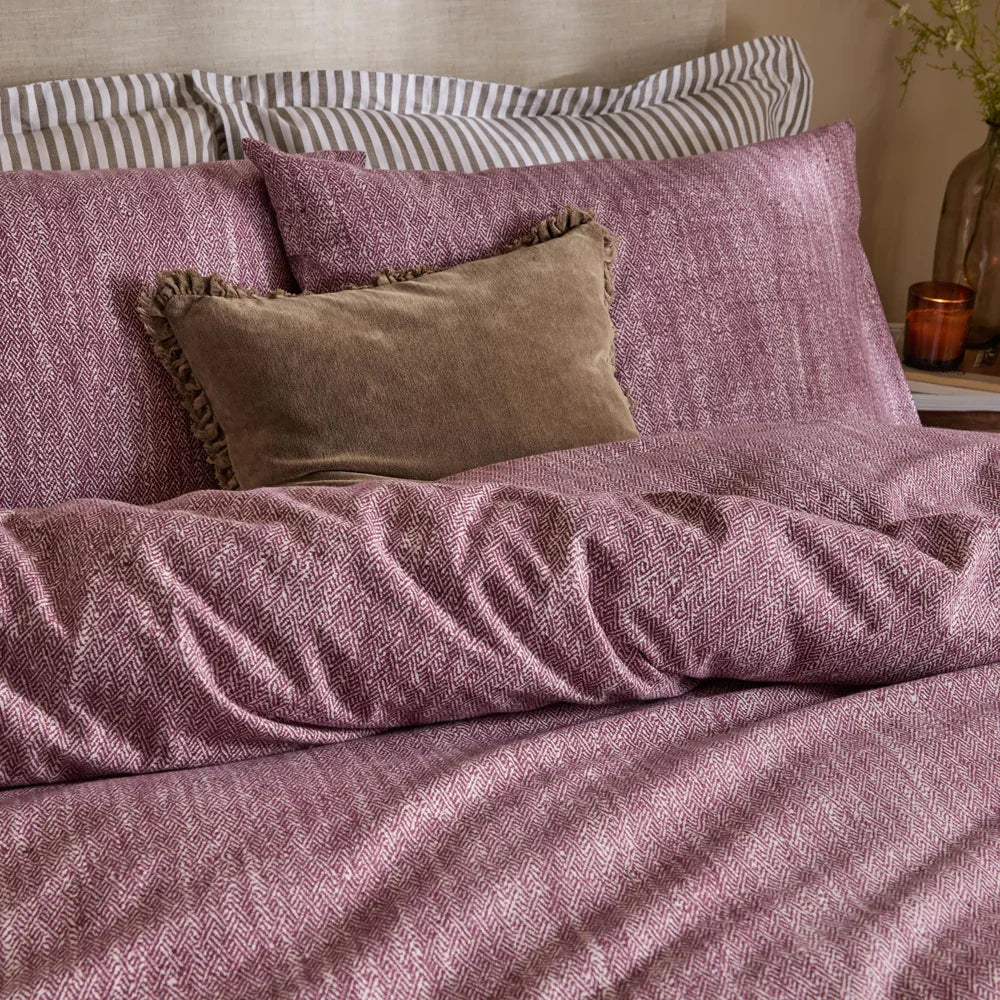 Yard (Riva Home) Duvet Cover set HARRIS BRUSHED COTTON DUVET COVER SET by Yard