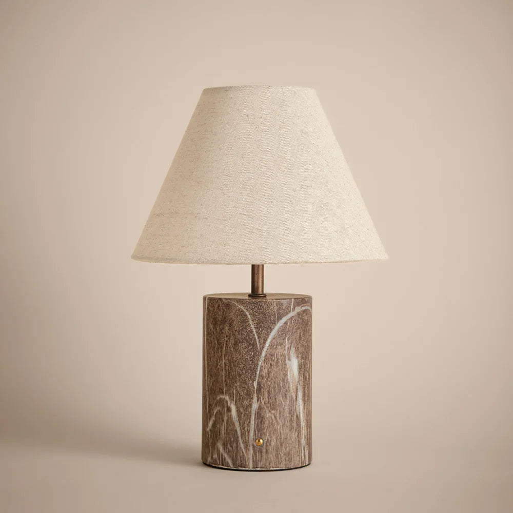 Yard (Riva Home) Lamp AUSTELL TABLE LAMP – ROSSO, ESPRESSO BROWN & SAND by Yard