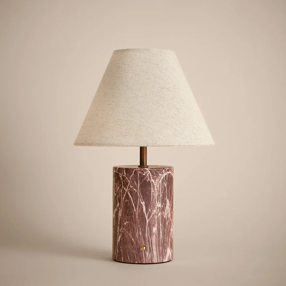 Yard (Riva Home) Lamp AUSTELL TABLE LAMP – ROSSO, ESPRESSO BROWN & SAND by Yard