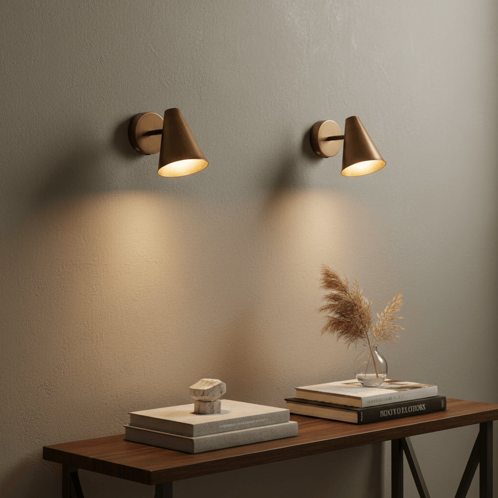 Yard (Riva Home) Lamp FINN NARROW RECHARGEABLE WALL LIGHT – AGED BRASS by Yard