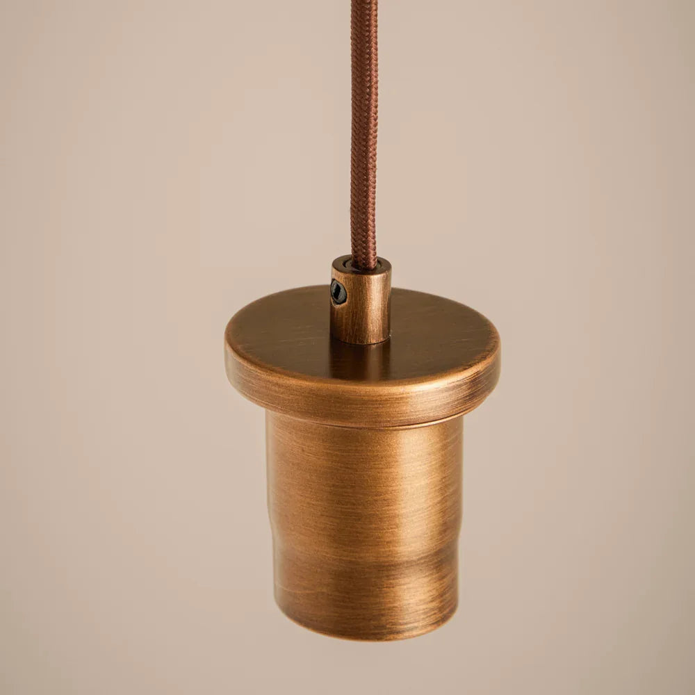 Yard (Riva Home) Lamp FINN PENDANT CEILING LIGHT – AGED BRASS by Yard
