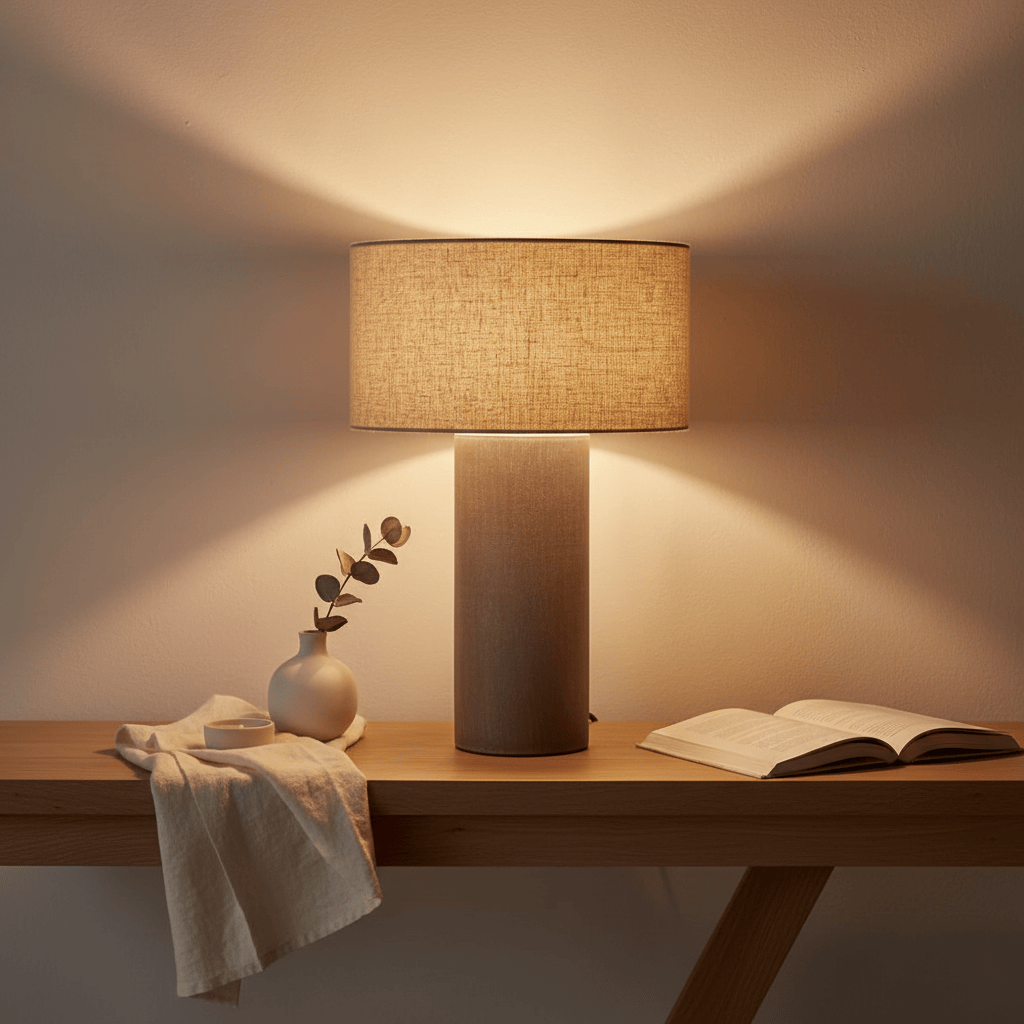 Yard (Riva Home) Lamp FINN TALL TABLE LAMP – AGED BRASS, ESPRESSO BROWN, OLIVE & SANDSTONE by Yard