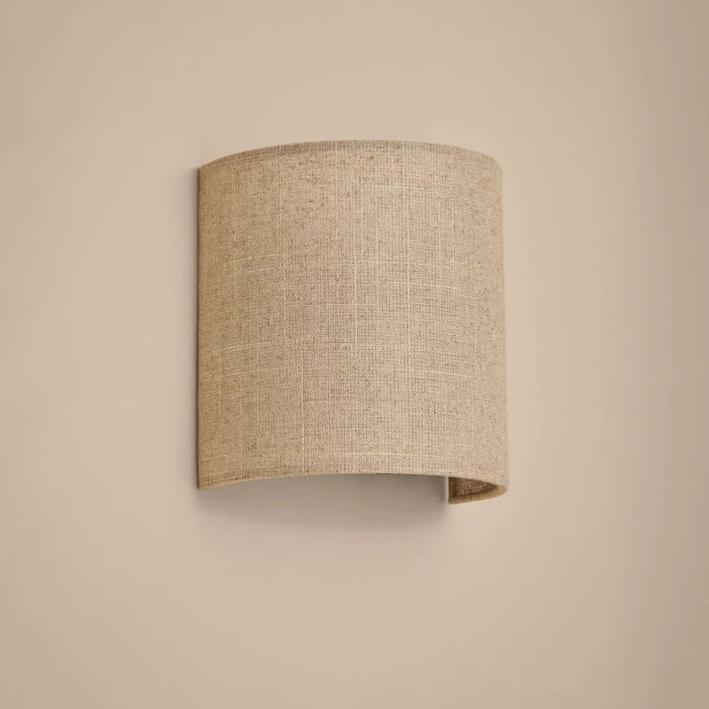 HELSTON RECHARGEABLE WALL LIGHT – LINEN by Yard