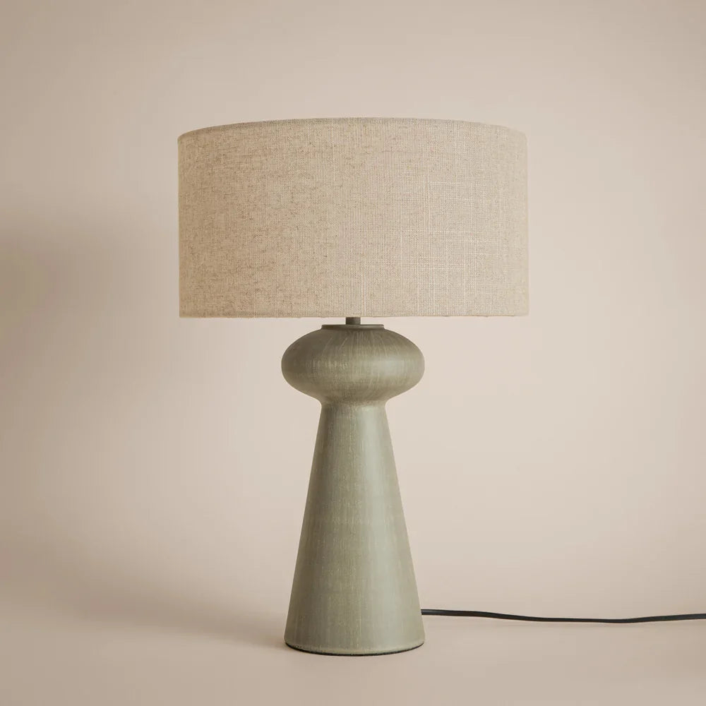 Yard (Riva Home) Lamp Olive HELSTON WIRED TABLE LAMP – ESPRESSO BROWN, OLIVE & SANDSTONE by Yard