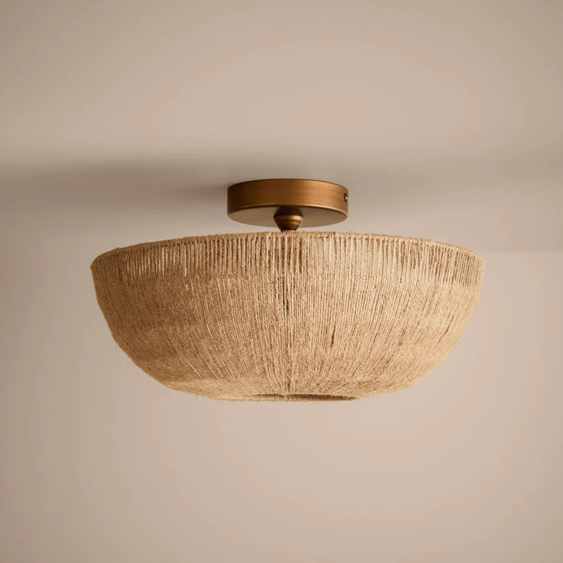 PURBECK HEMP STRING CEILING LIGHT – LIGHT HEMP by Yard