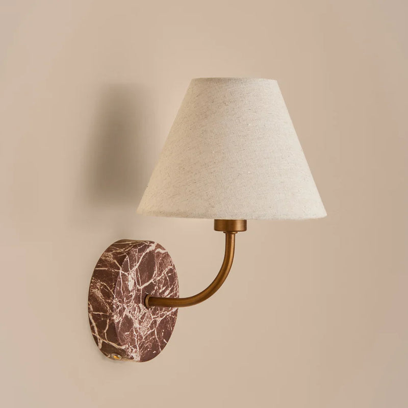 AUSTELL RECHARGEABLE WALL LIGHT – ROSSO, ESPRESSO BROWN & SAND by Yard