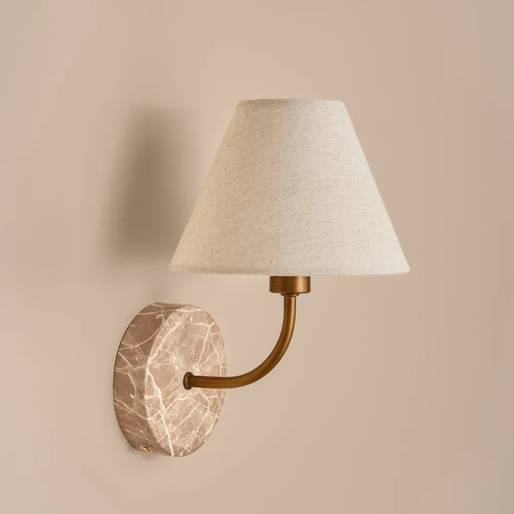 Yard (Riva Home) Lamp Sand AUSTELL RECHARGEABLE WALL LIGHT – ROSSO, ESPRESSO BROWN & SAND by Yard