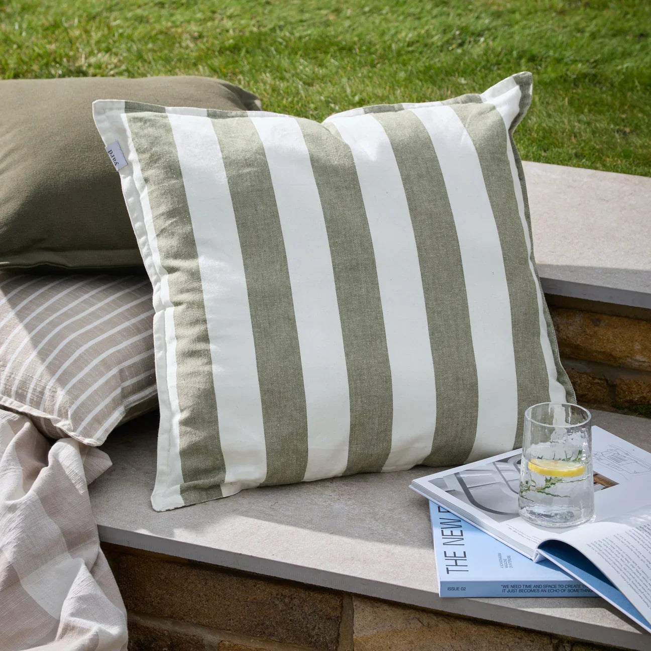 Yard (Riva Home) Outdoor Cushion Moss HAYLE OUTDOOR CUSHION by Yard