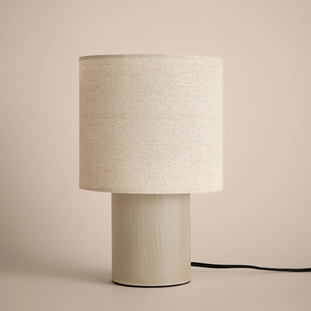 Yard (Riva Home) Sandstone / Wired FINN TABLE LAMP – AGED BRASS, ESPRESSO BROWN, OLIVE &amp; SANDSTONE by Yard
