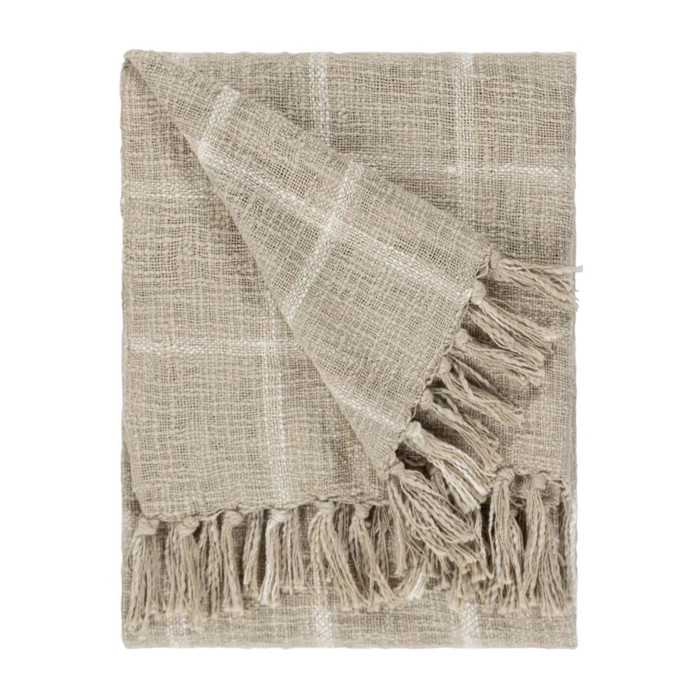 Yard (Riva Home) Throw Stone Yard Beni Throw (available in 3 colours)