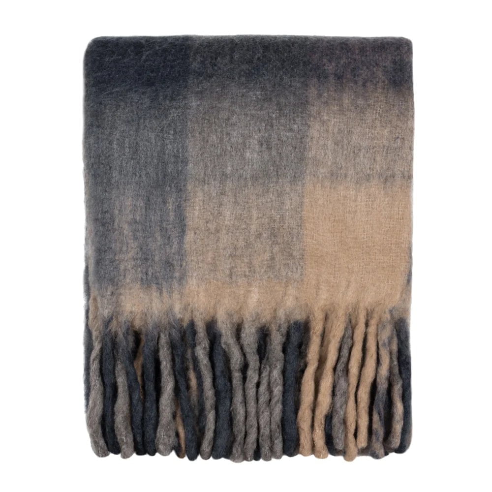 Yard (Riva Home) Throw Yard Rayston Throw Flint Black