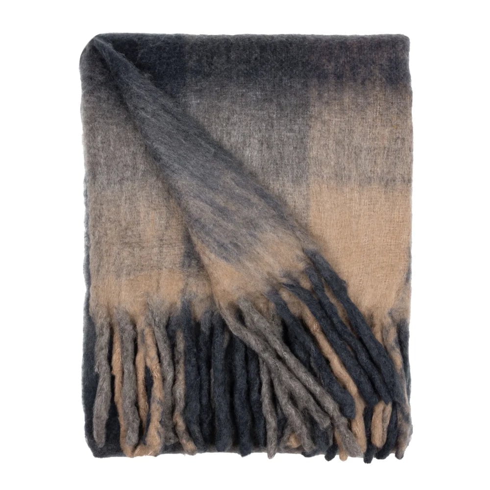 Yard (Riva Home) Throw Yard Rayston Throw Flint Black