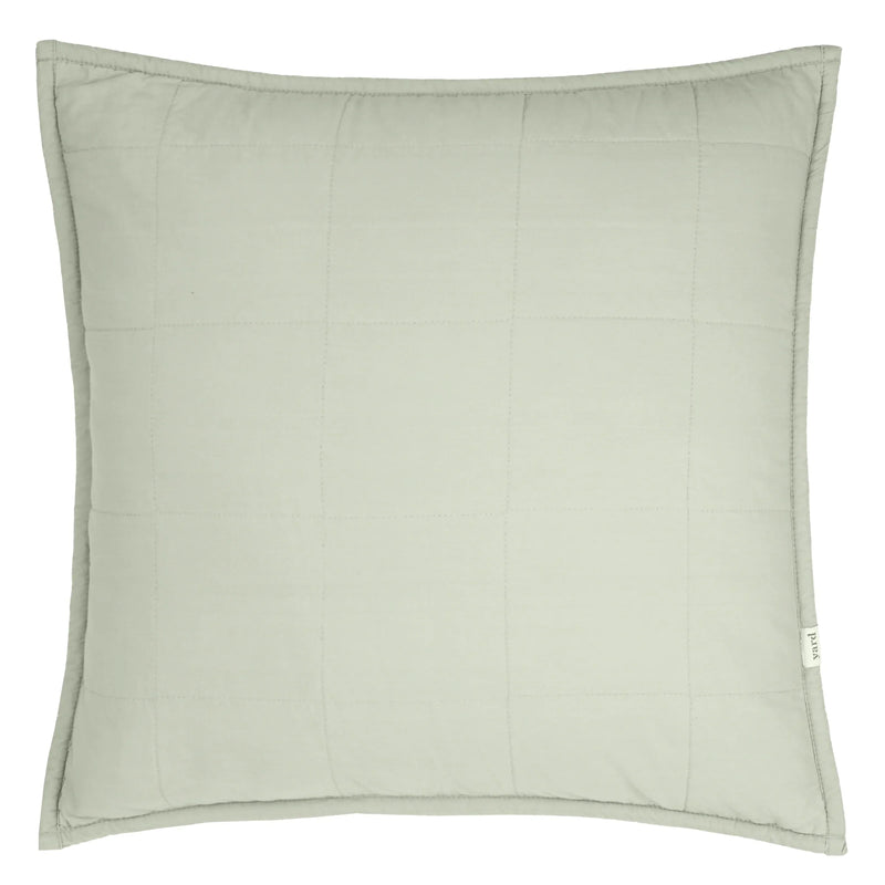 HEBDEN QUILTED WASHED COTTON CUSHION by Yard