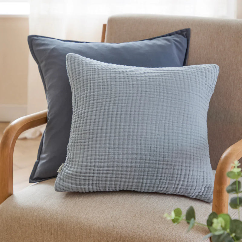 LARK MUSLIN COTTON CUSHION by Yard