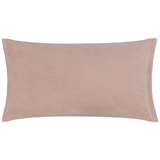 Yard (Riva Home) Yard Cushion Rectangular 30x50cm Yard Merton Square or Rectangular Velvet Cushion Dusty Rose
