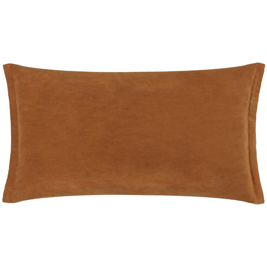 Yard (Riva Home) Yard Cushion Rectangular 30x50cm Yard Merton Square or Rectangular Velvet Cushion Pecan