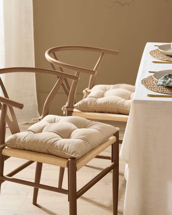 SLUB COTTON 2 PACK SEAT PADS by Yard