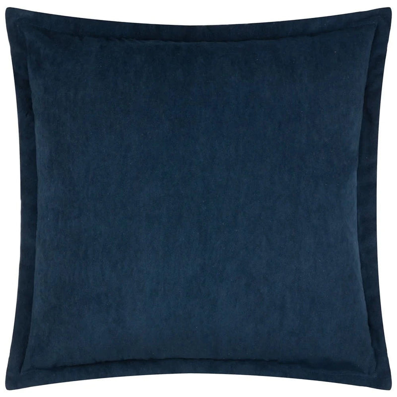 Merton Square or Rectangular Velvet Cushion by Yard  -  Indigo