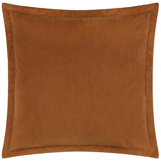 Yard (Riva Home) Yard Cushion Square 55x55cm Yard Merton Square or Rectangular Velvet Cushion Pecan